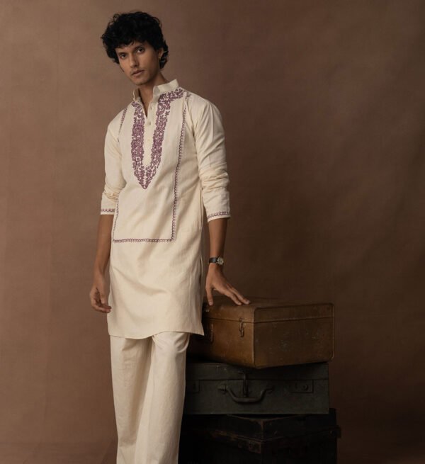 Rekha Cotton Embroiderd kurta