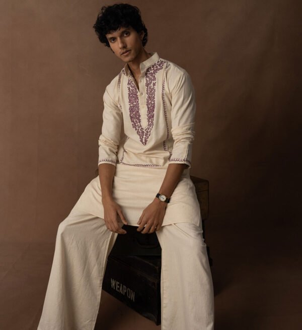 Dhaval Cotton Silk Trousers